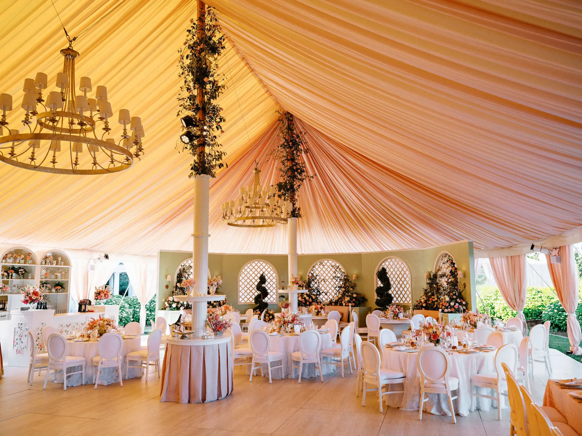 tented event Ocean House