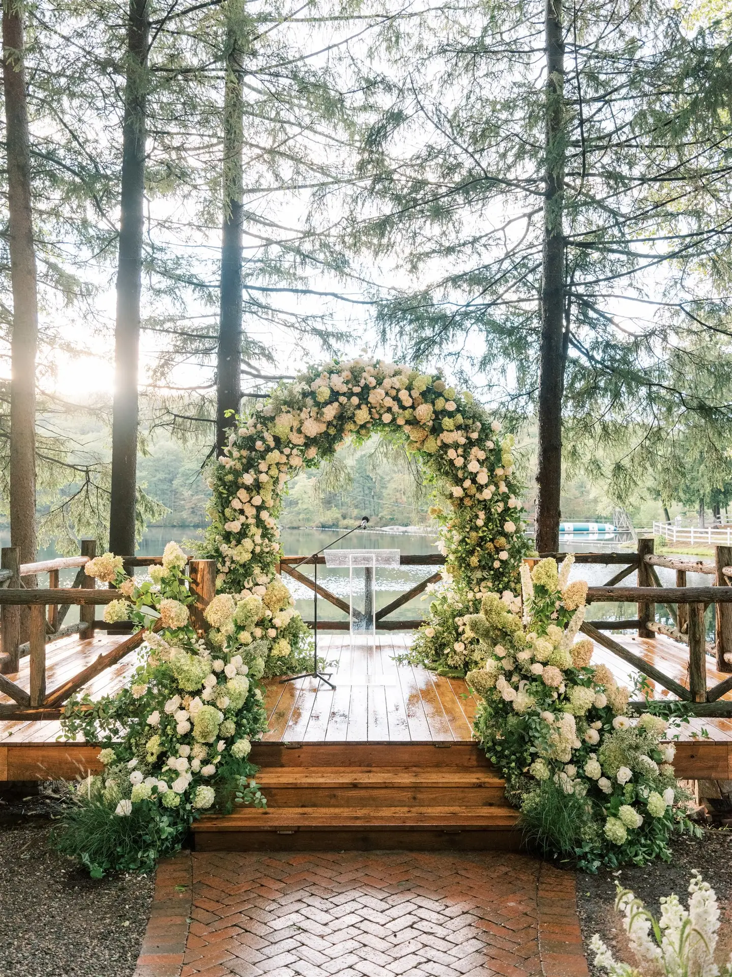 event venues Cedar Lakes Estate wedding day