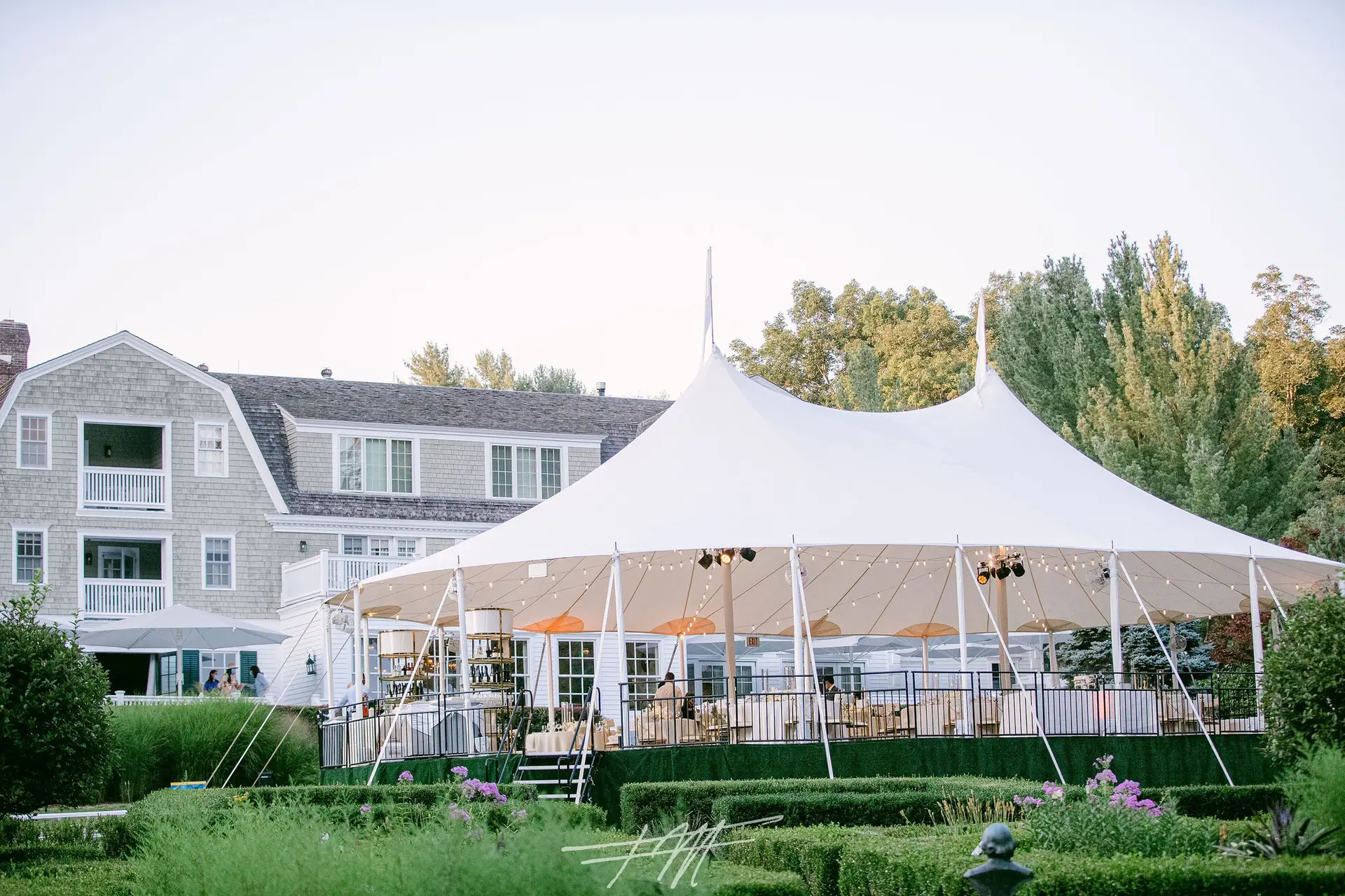 clear event tent