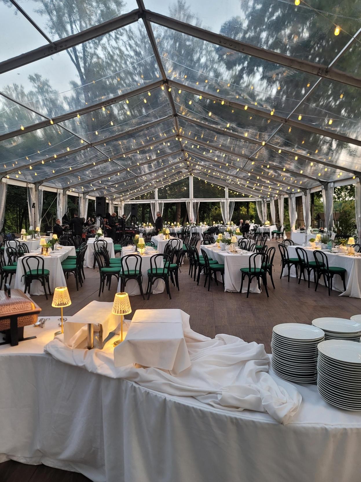 tent for non-profit event