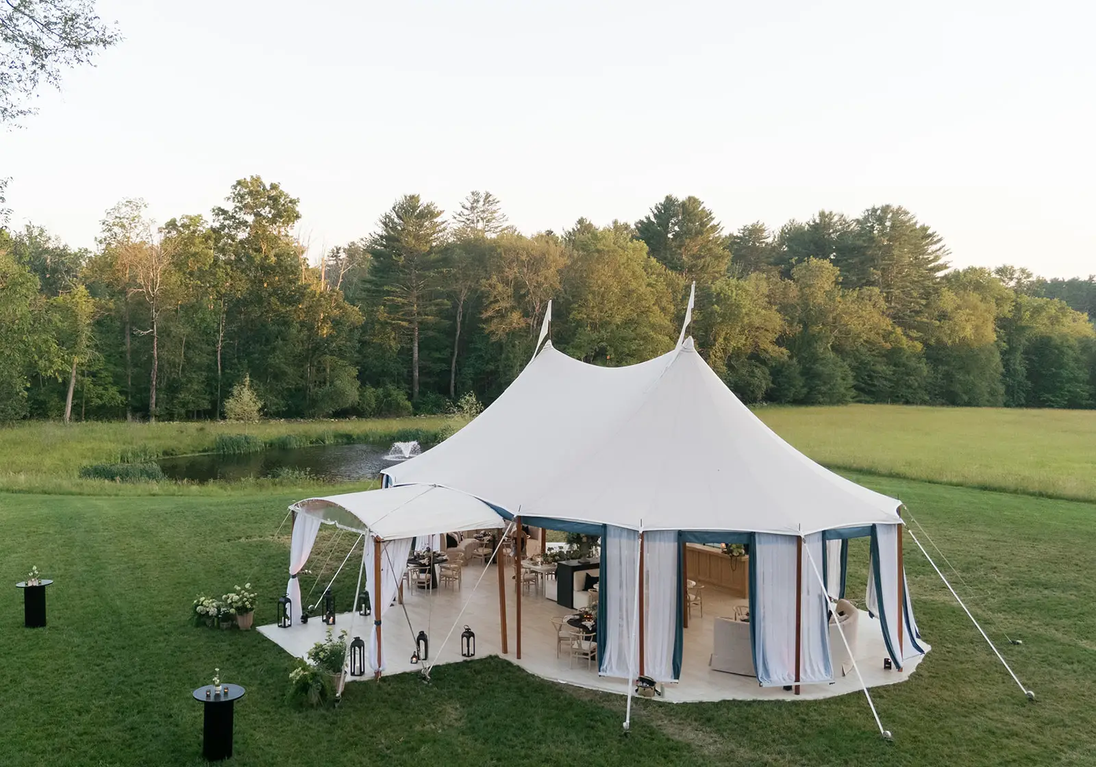 sperry tent with sperry arch
