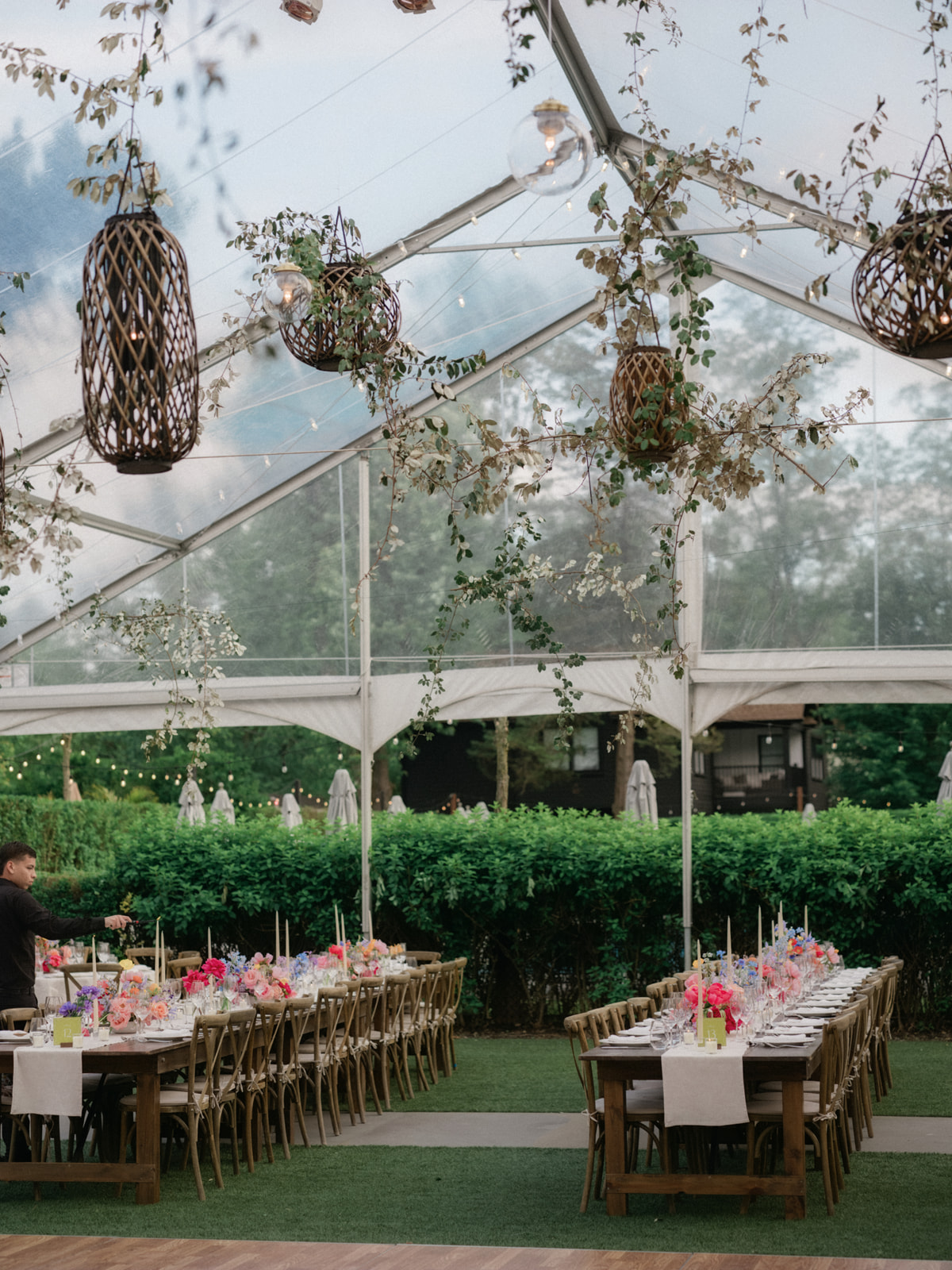 clear top tent
