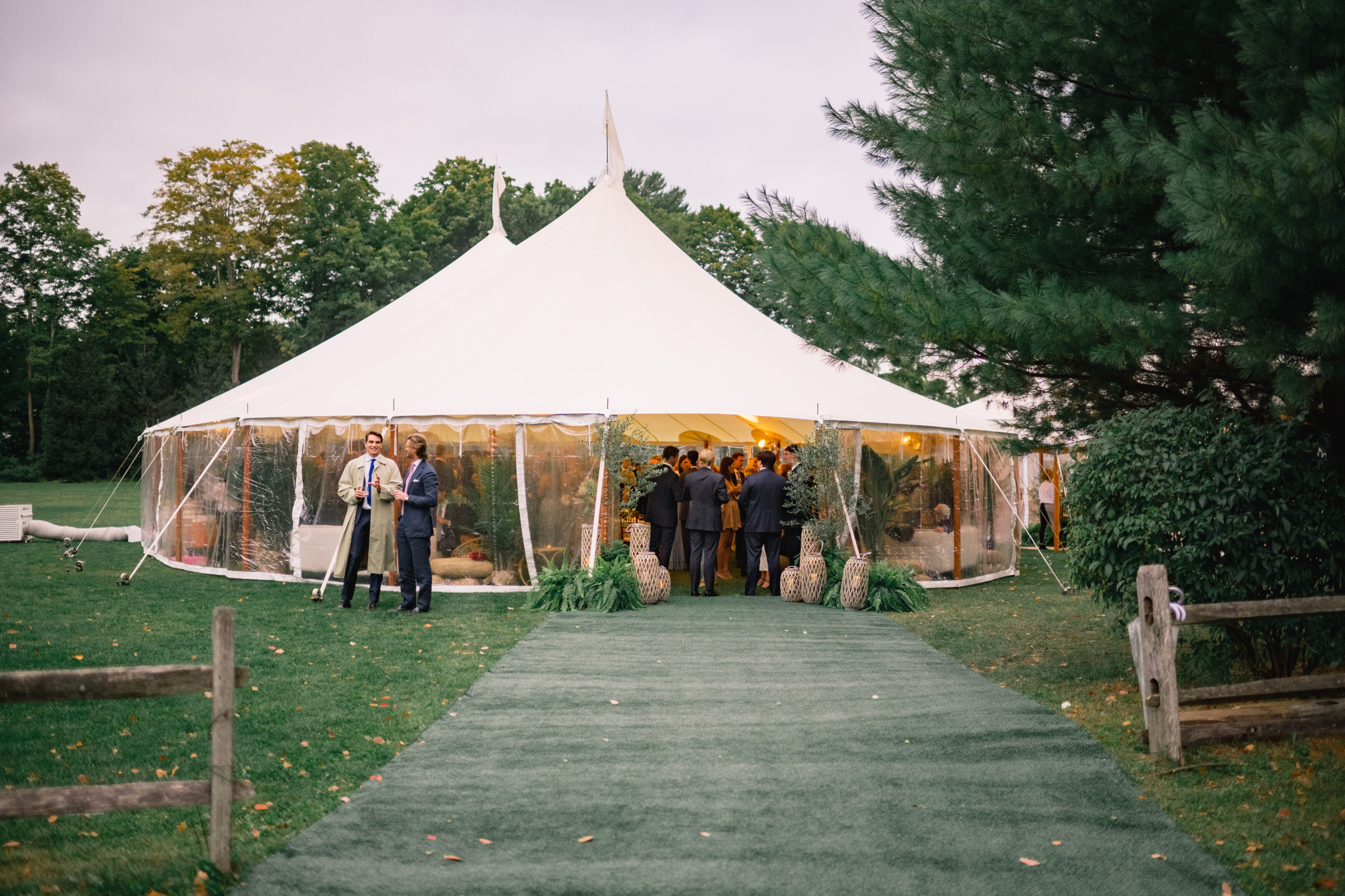 heated tent rental
