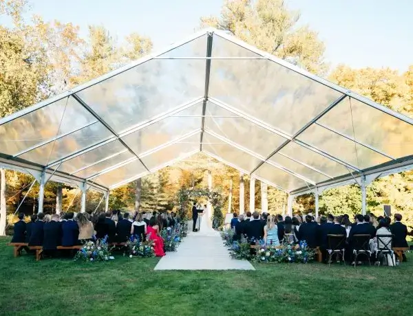 clear tents for weddings fairfield