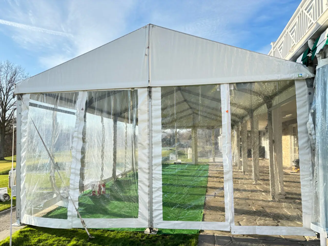 luxury tents with air conditioning in fairfield ct