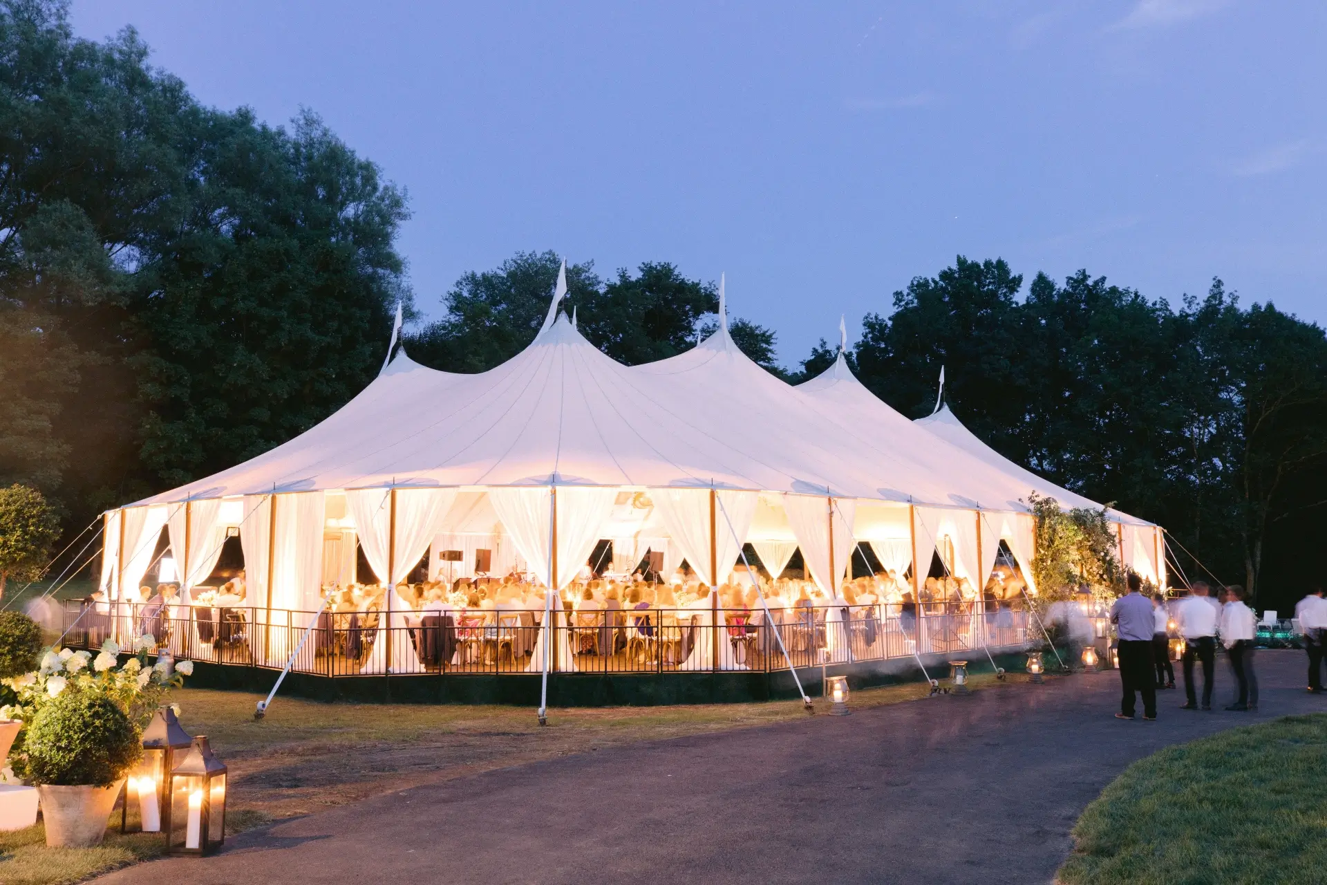 pole tents for rent in fairfield ct