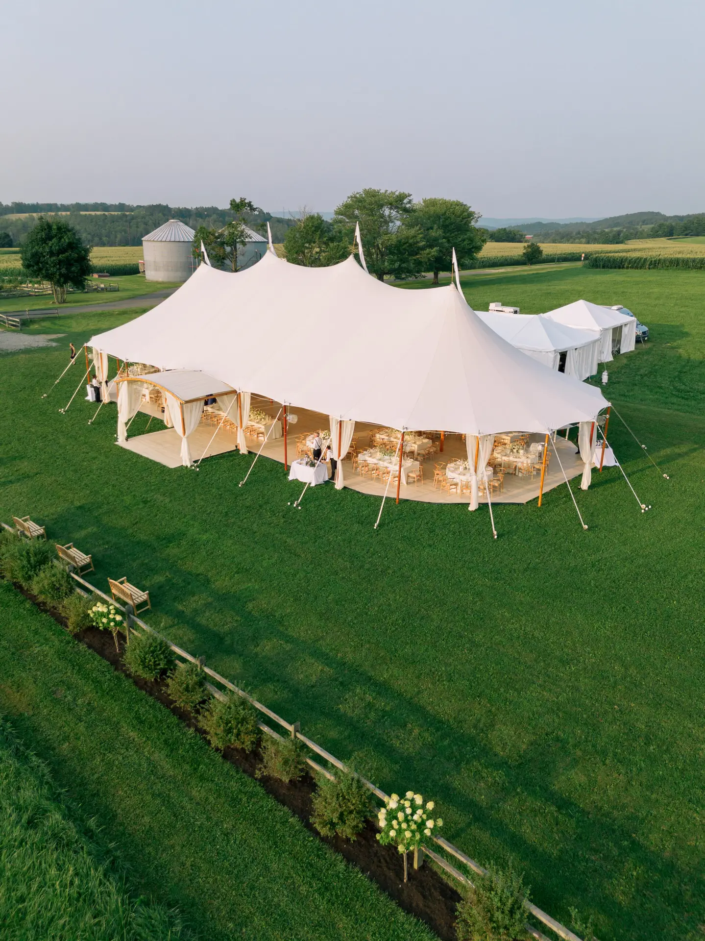 Sperry Wedding Tent