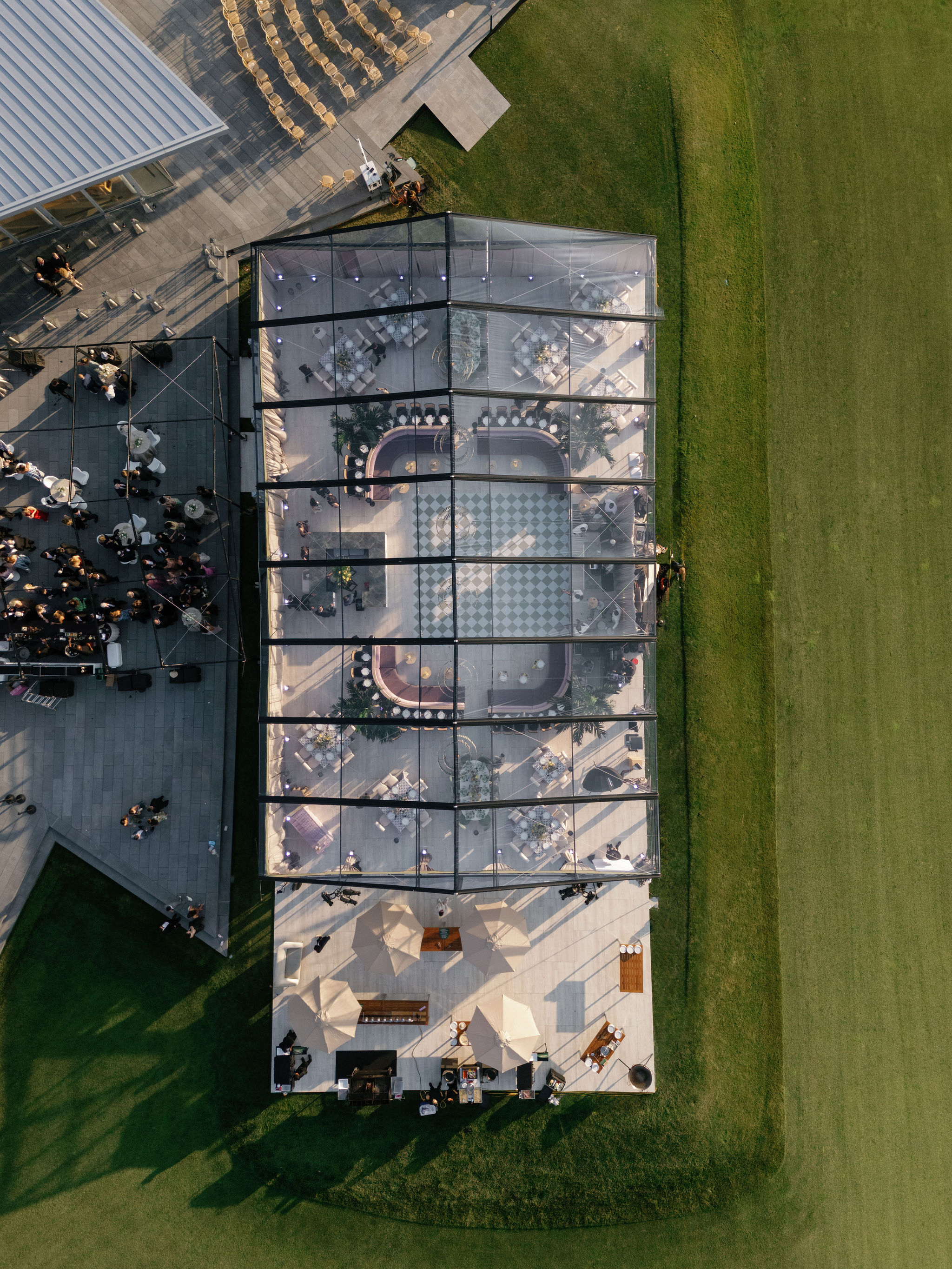 clear top frame tent