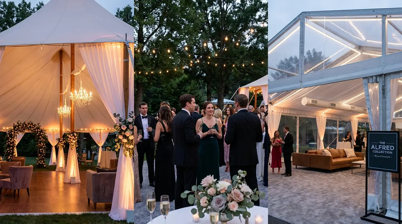 Beyond the Structure: Enhancing Your Event with Tent Accessories