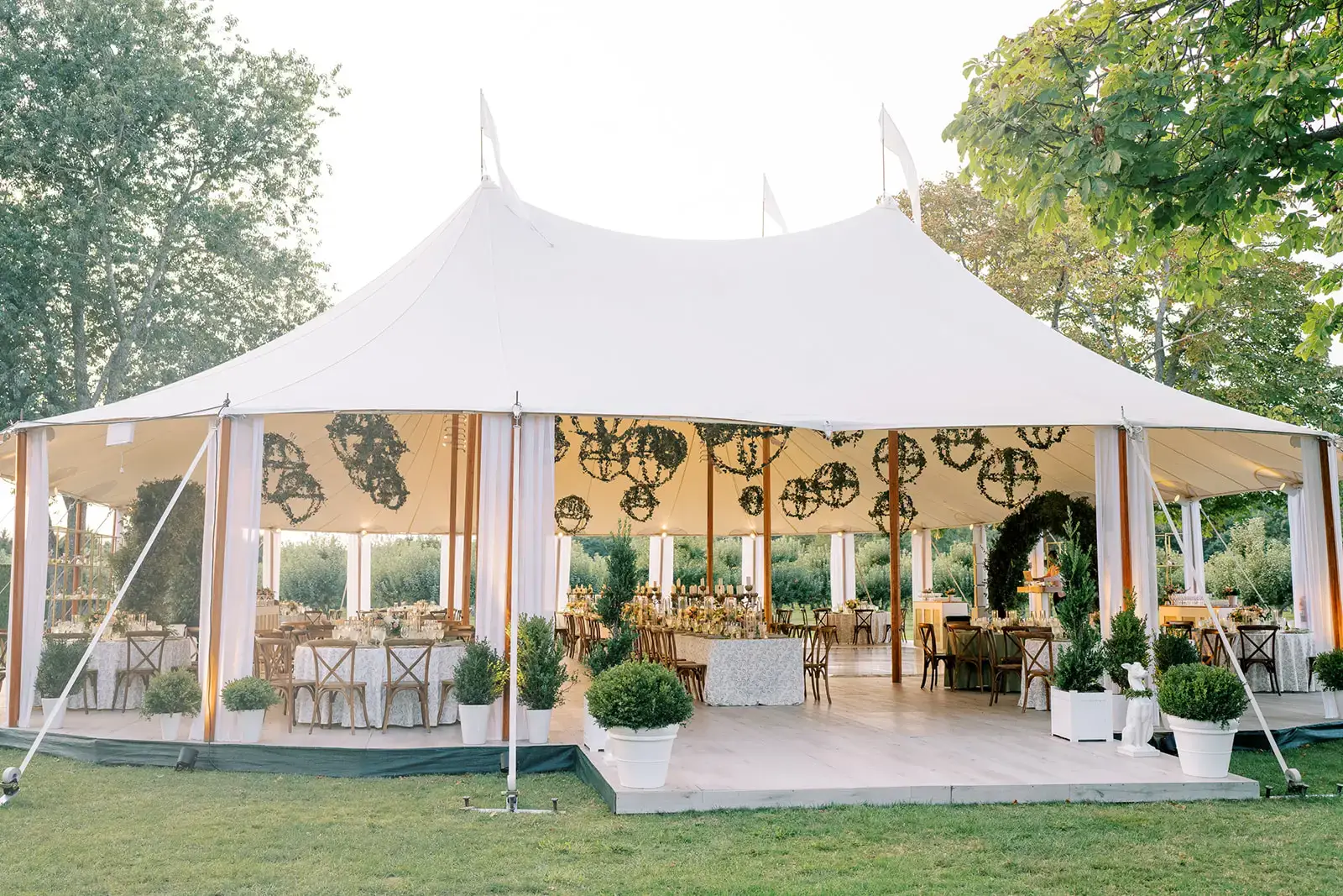 restaurant tents