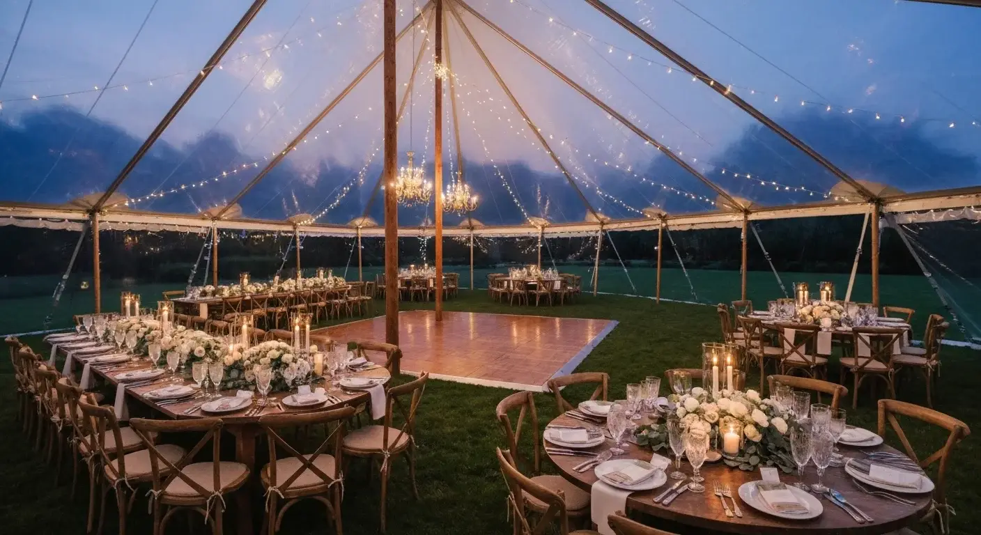 Designing Your Sperry Tent Wedding Layout