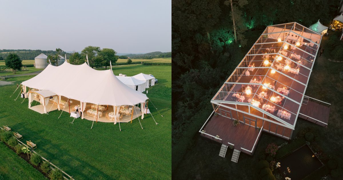 sailcloth tent vs clearspan tent