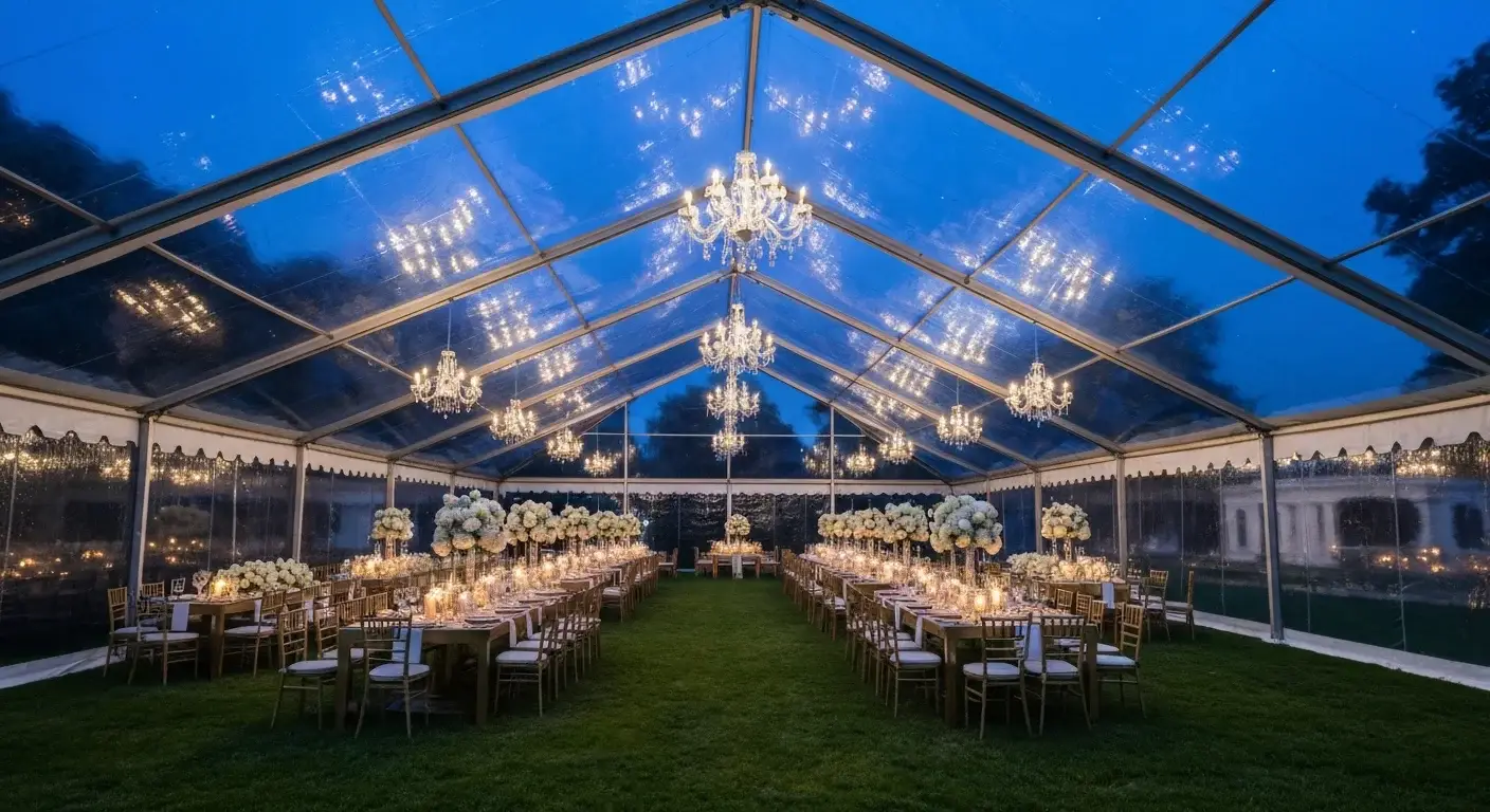 Step-by-Step Timeline for Planning a Transparent Canopy Wedding