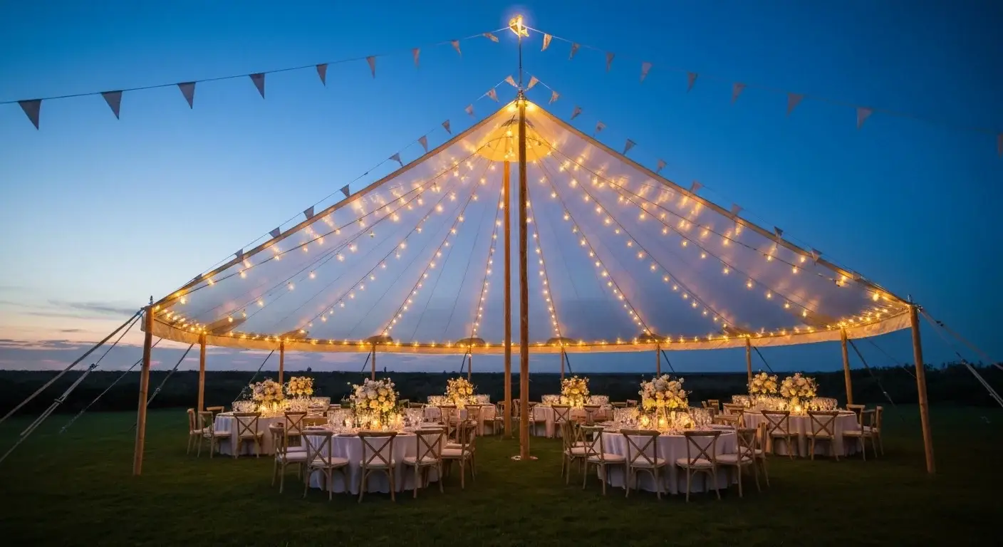 What Makes a Sailcloth Tent the Ultimate Choice for an Elegant Wedding?