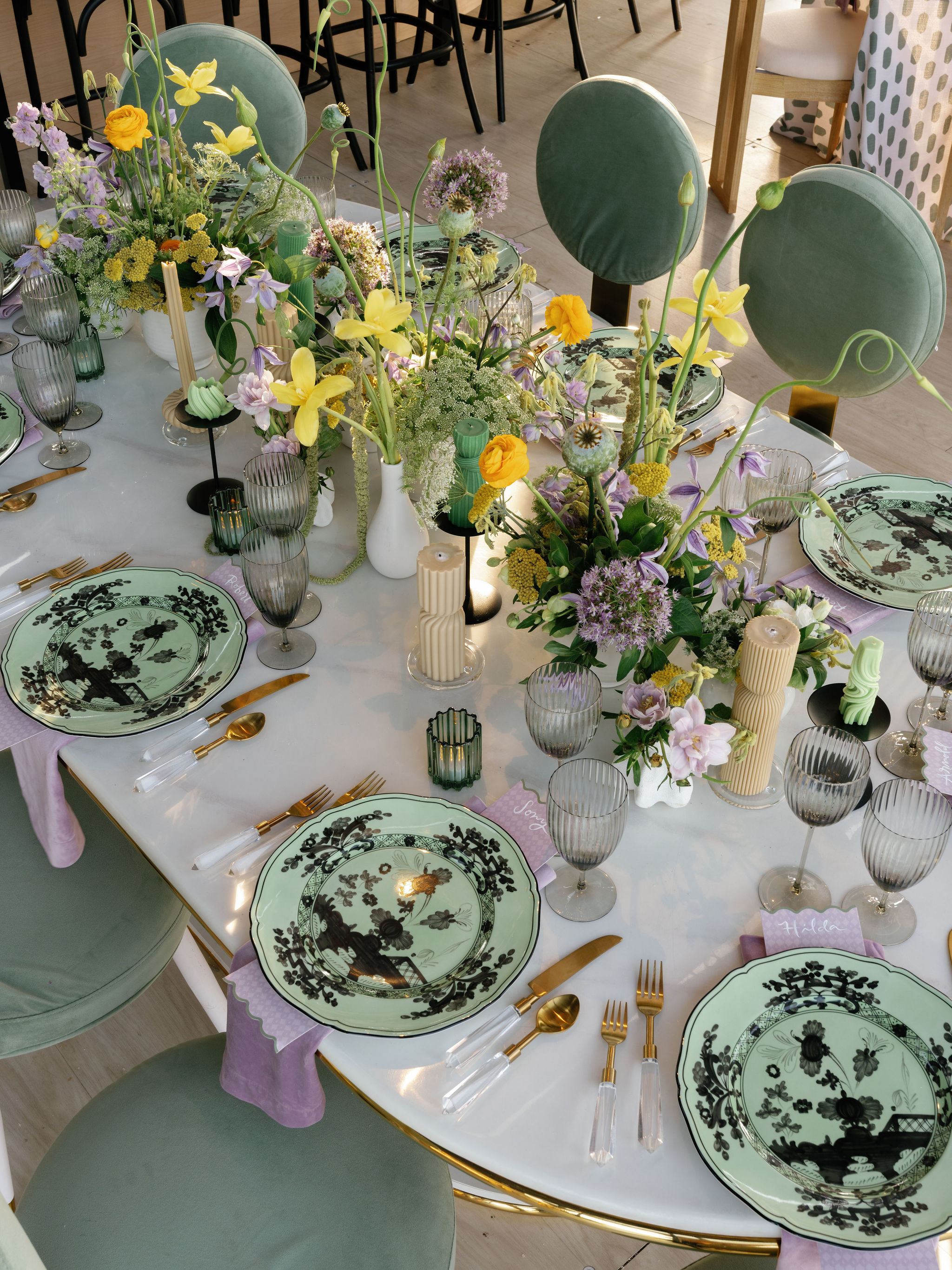 Art Deco Wedding Reception Design