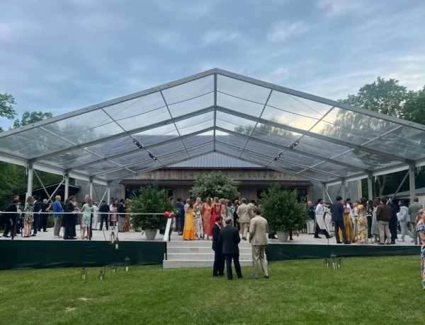 20Mx20M Losberger Raised Floor-Green Mesh