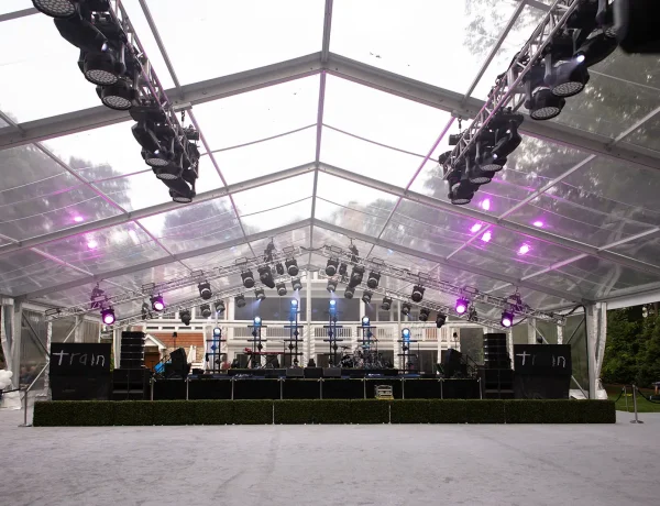 tent for outdoor concert