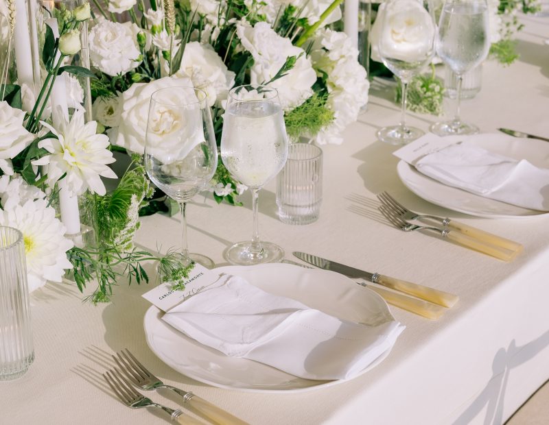 sailcloth tent wedding