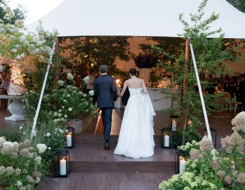 backyard wedding