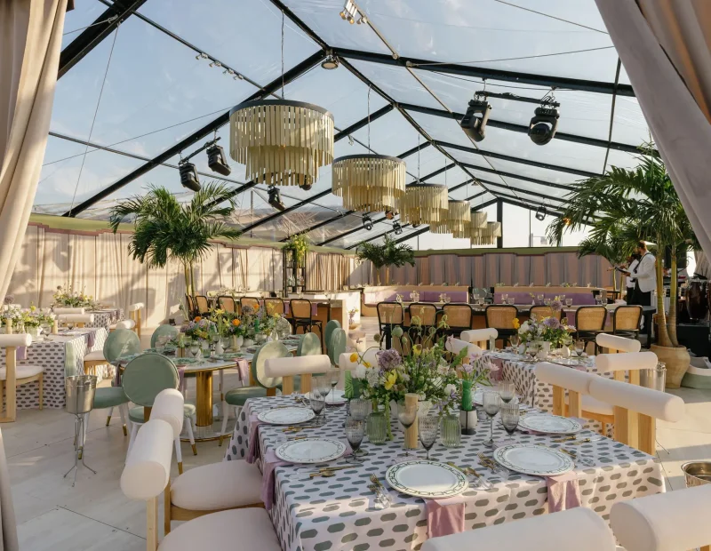 Black Frame Tent