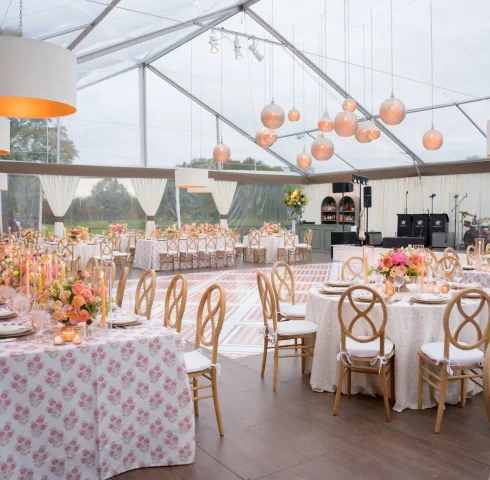 clear top frame tent