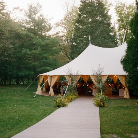 site visit troutbeck estate wedding tent
