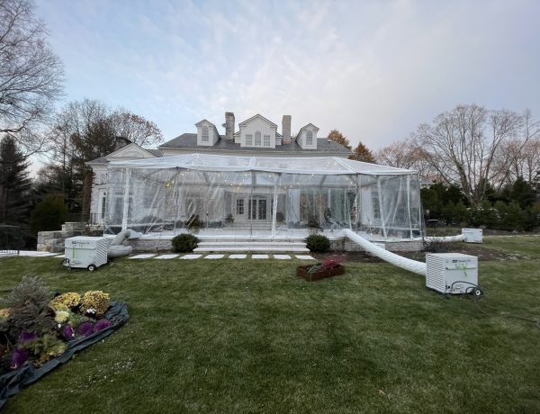 frame tent for outdoor event