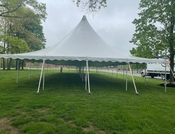 pole tent rental