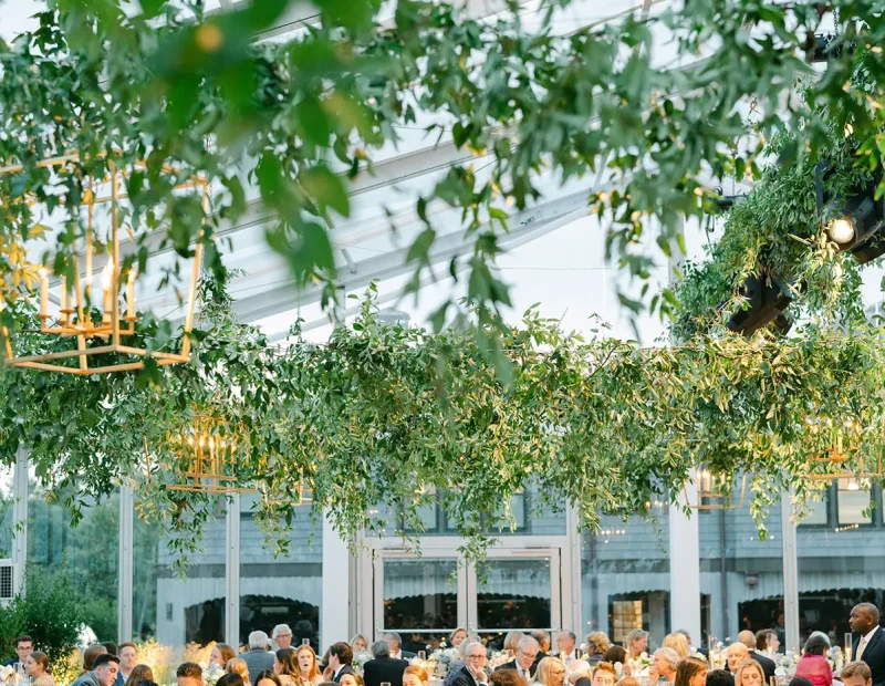 Clear Top Wedding Reception