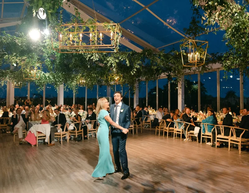 Clearspan Wedding Tent Reception