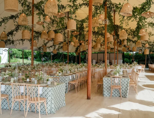 Backyard Wedding Tent