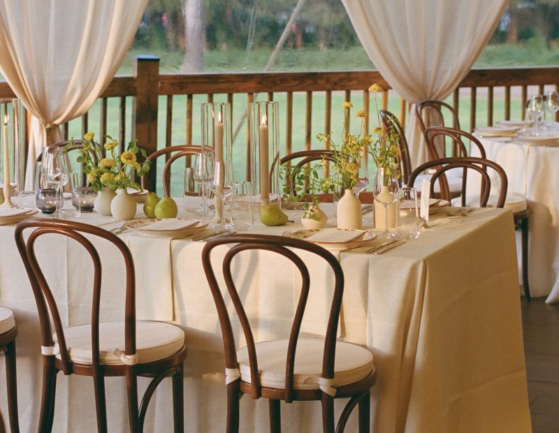 Sperry Tent Wedding Reception