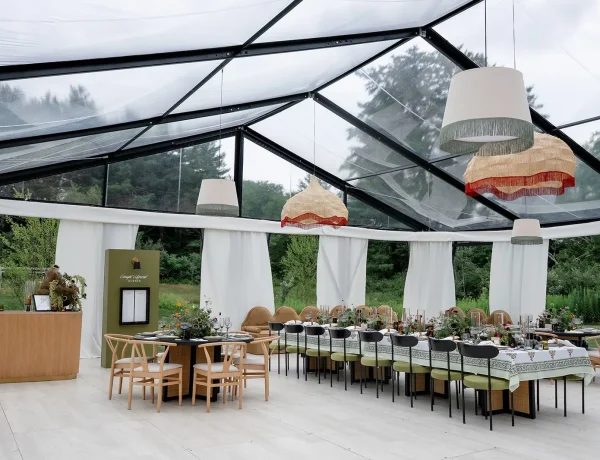 Black Frame Tent by Dryden and Emily Photo